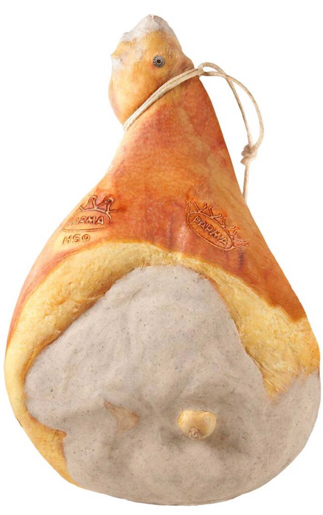 Parmaschinken g.U. produktion und Verkauf