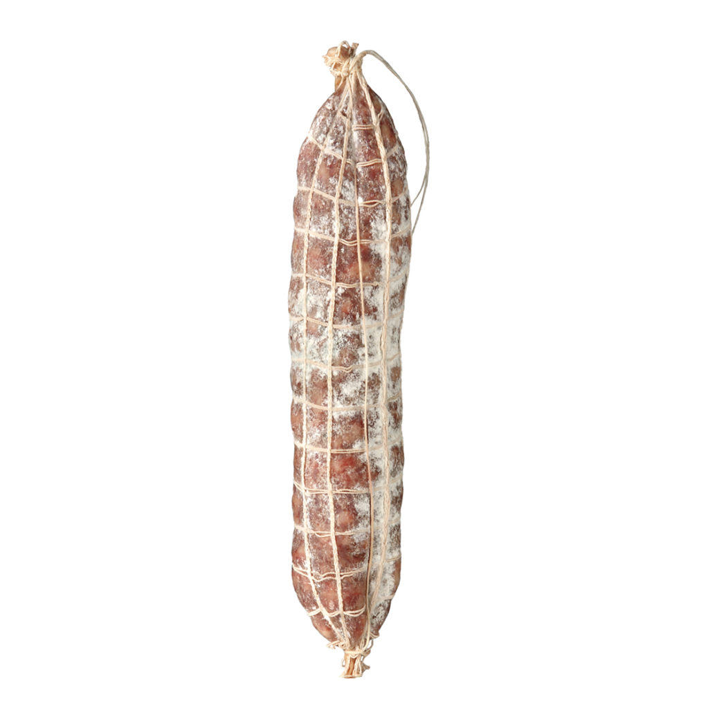 Salami italien à la truffe noire production artisanale