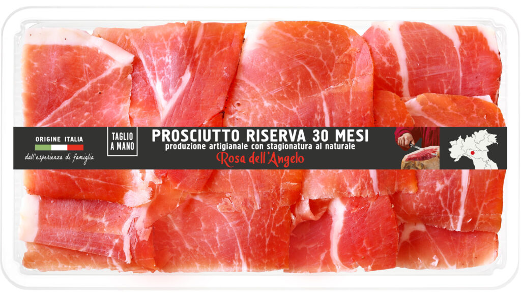 jambon cru Italien coupé à la main 30 mois