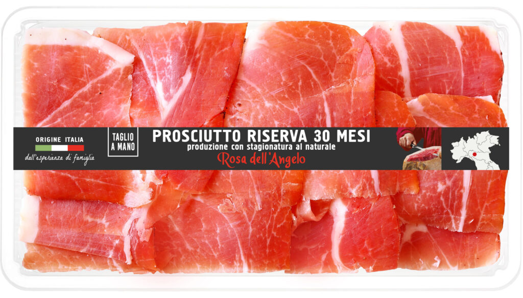 jambon cru Italien coupé à la main 30 mois