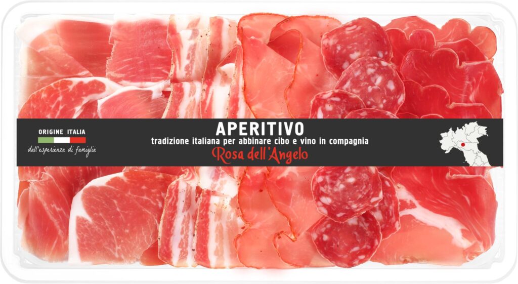 Italian aperitivo mix cured hams